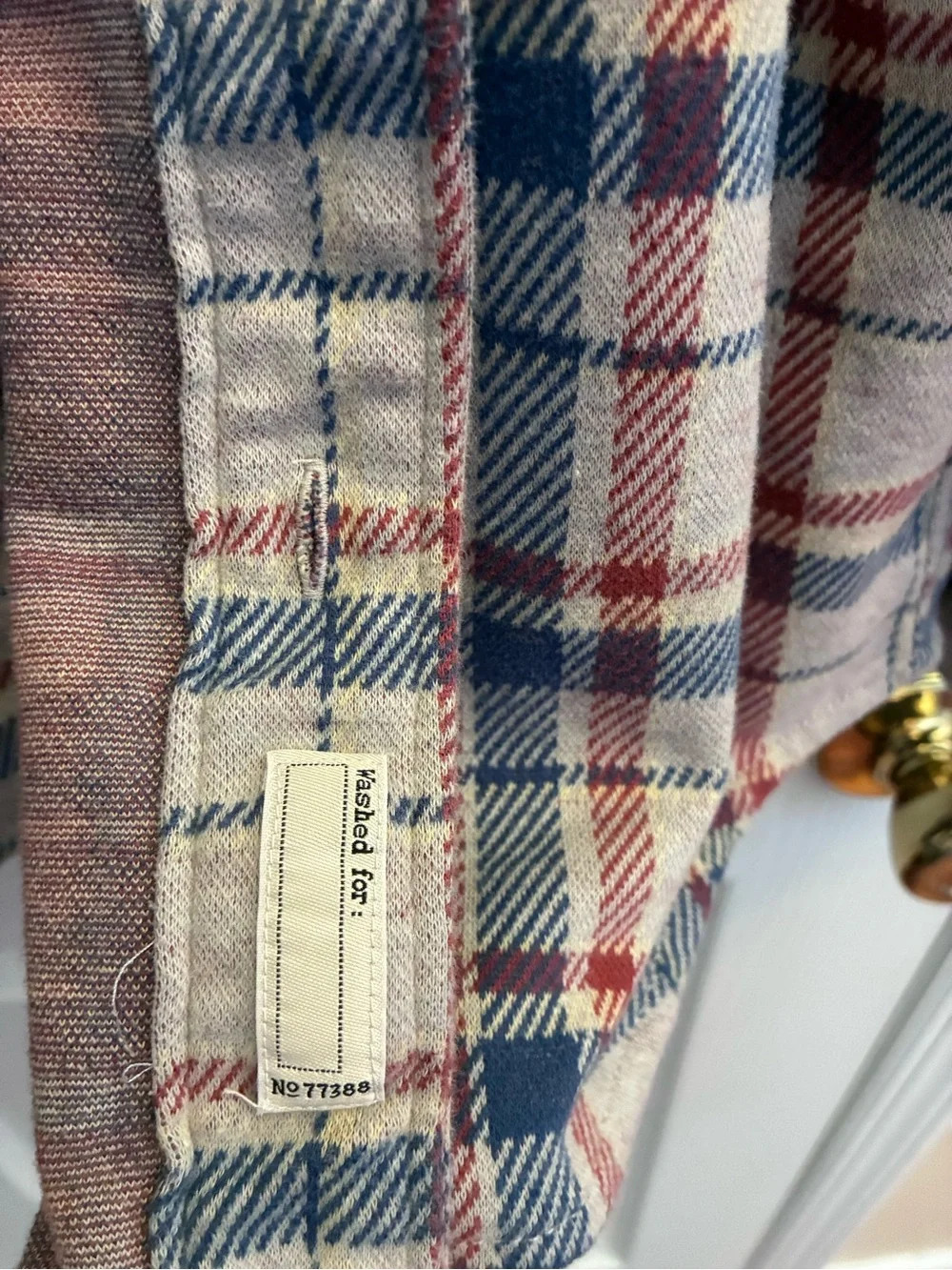 J. Crew Men’s Seaboard Double Knit Flannel Plaid Shirt Jacket in size Large